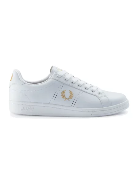 Sneakersy Fred Perry skórzane białe