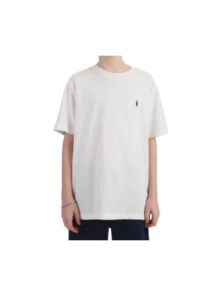 Koszulka polo Polo Ralph Lauren z krótkim rękawem biała