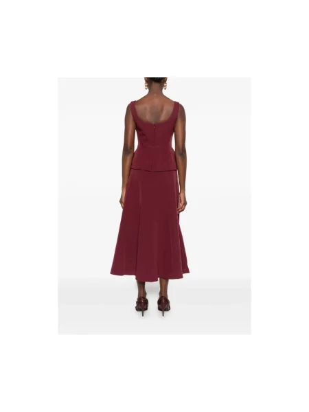 Sukienka Roland Mouret czerwona