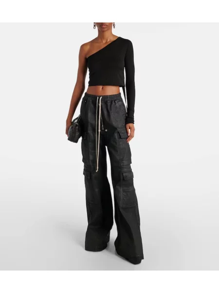 Cropp top Rick Owens cu un umăr gol negru