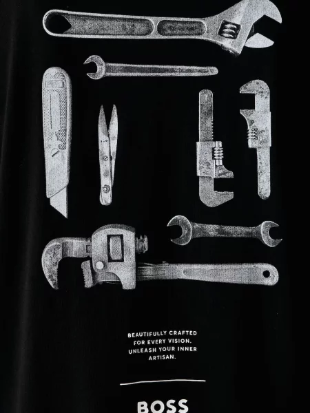 BOSS Orange футболка Te_Tools помаранчева