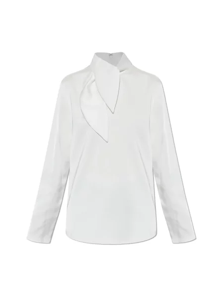 Bluzka Emporio Armani biała