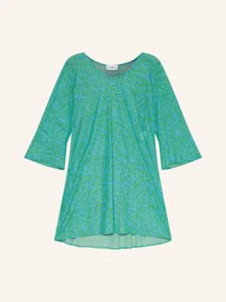 Lidea Tunika Z Siateczki Z Rękawami gruen