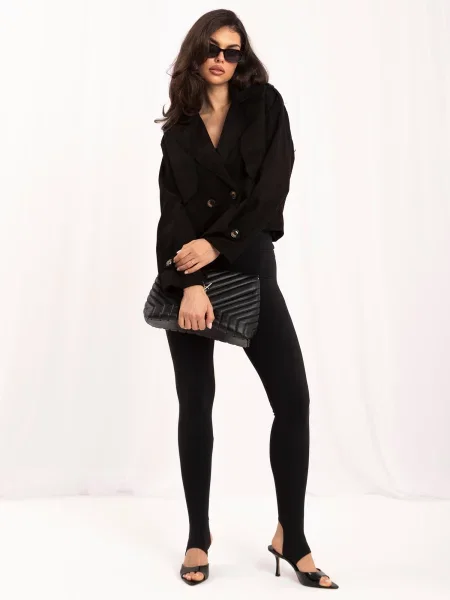 Jakna Italy Moda crna