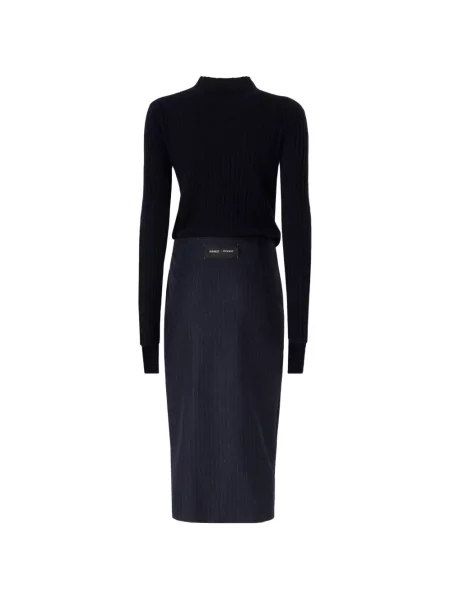 Rochie Pinko tricotate albastru