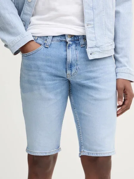 Tommy Jeans Pantaloni scurți de blugi Ronnie albastru