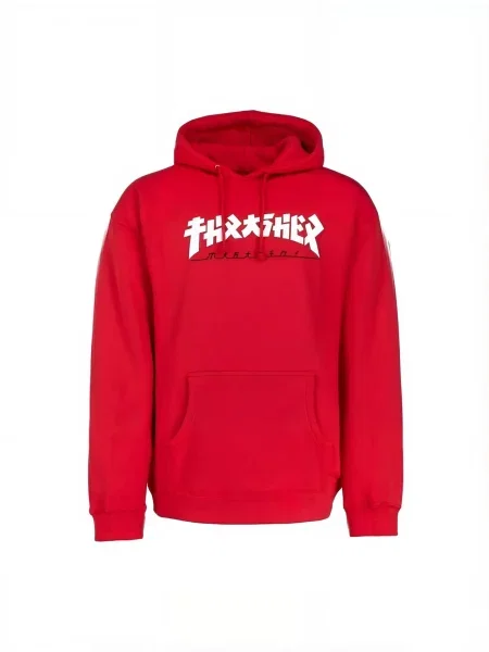 THRASHER Mikina GODZILLA' červená