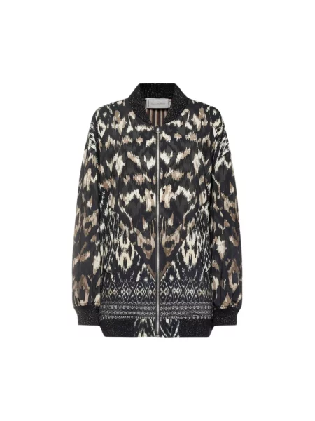 Kurtka bomber Pierre Louis Mascia wełniany szary