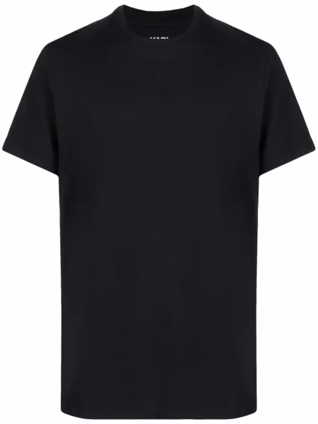 Scurt tricou Karl Lagerfeld cu decolteu rotund negru