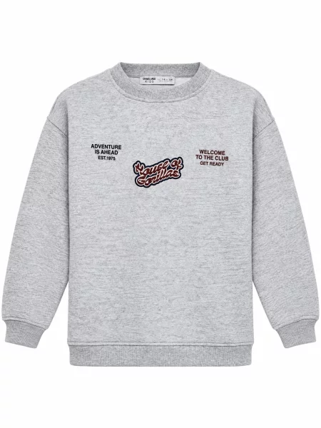 Grimelange Mikina Sweatshirts světle šedá