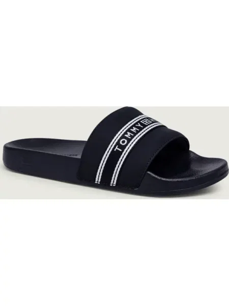 Női papucsok Tommy Hilfiger Webbing Pool space blue. Méret: 40 EU kék