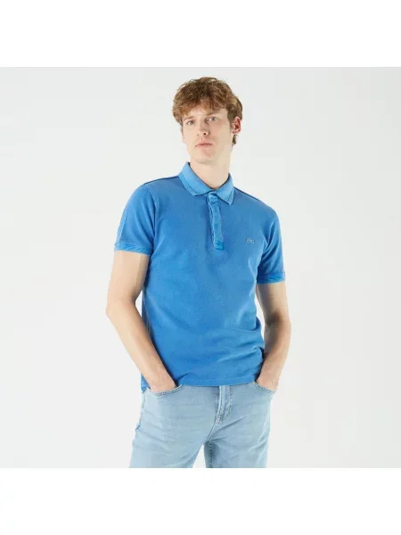Lacoste Koszulka Polo niebieska