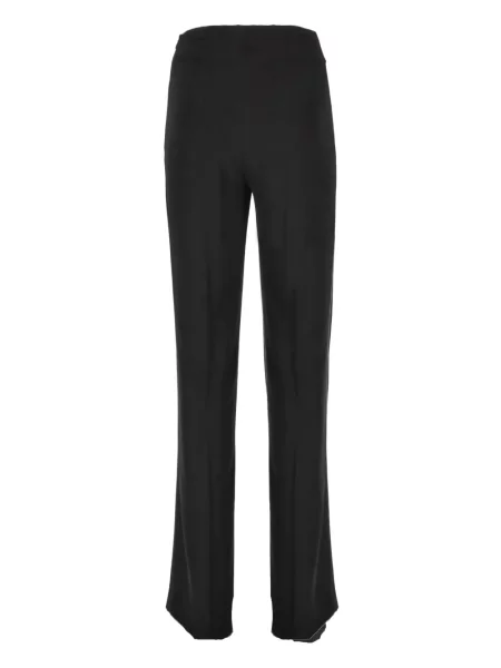 Pantaloni Alessandro Legora din jerseu negru