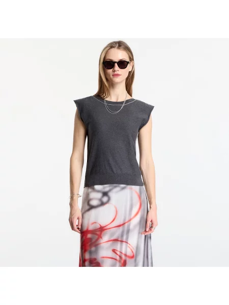 Tricou Short-Sleeved Top L gri