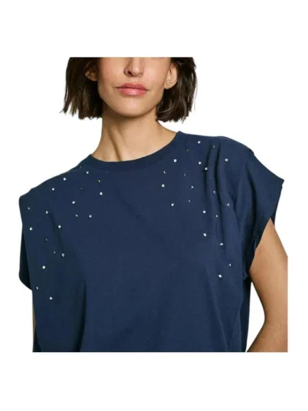 Tričko Pepe Jeans modrá