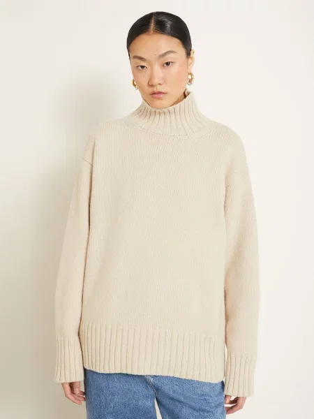 Róhe Sweter weiss