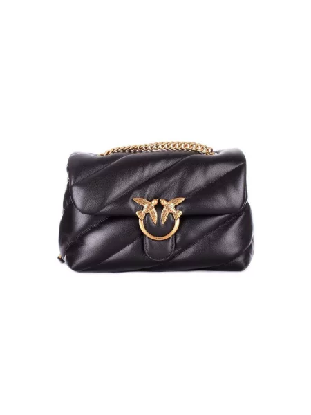 Klasická crossbody kabelka Pinko čierna