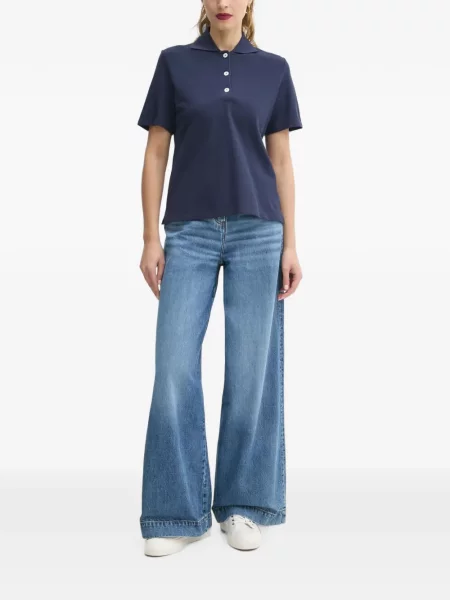 Gulerat tricou polo Marc O'polo albastru