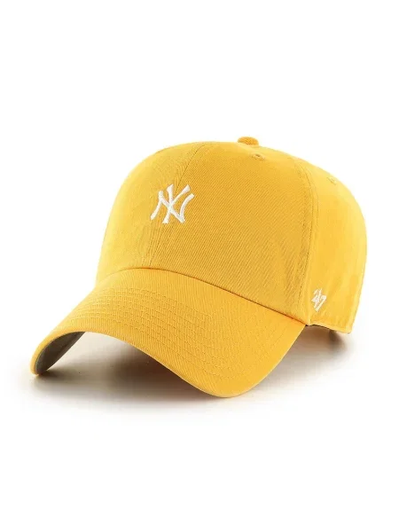 Шапка New York Yankees с апликация жълто