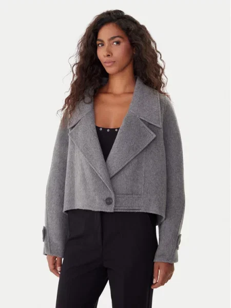 Демисезонная куртка Vicolo серая - цена 8099 грн | Shopsy