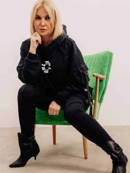 Hoodie Lemonada črna