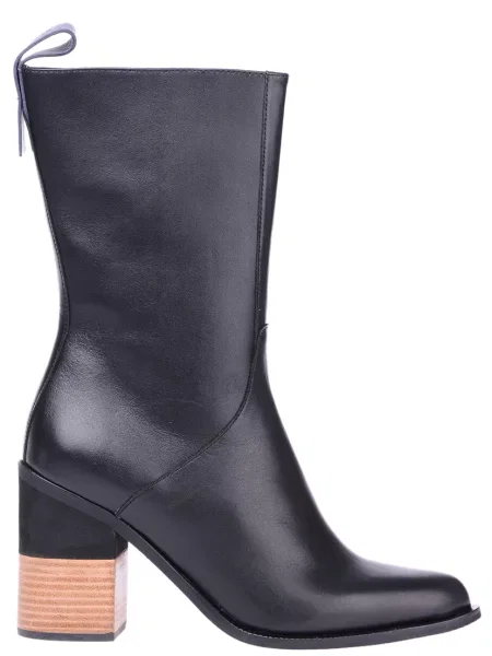 Сапоги Jil Sander черные