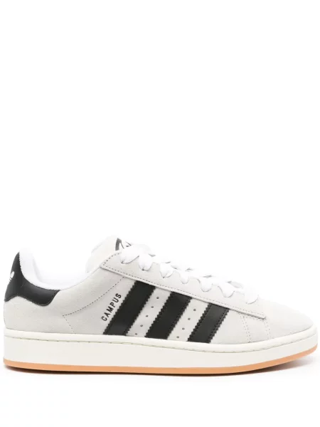 Sneakerși Adidas Campus din piele de căprioară gri