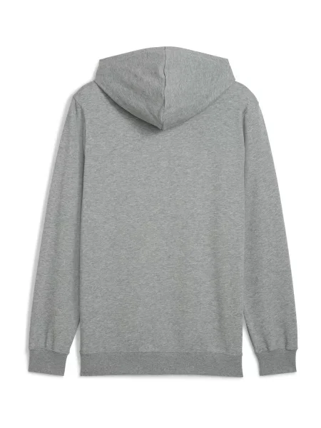 PUMA Mikina Essentials No. 1 sivá melírovaná čierna