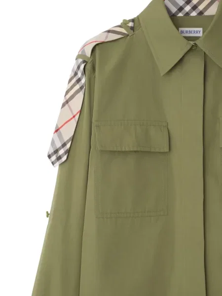 Cămașă Burberry verde