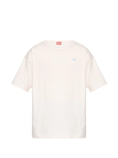 Tricou Diesel cu autograf alb
