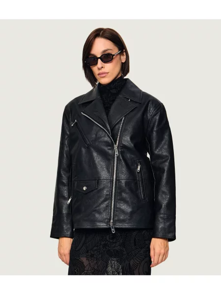 Calvin Klein Jeans Geacă | Relaxed fit negru