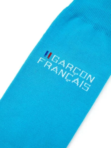 Носки Garcon Francais голубые