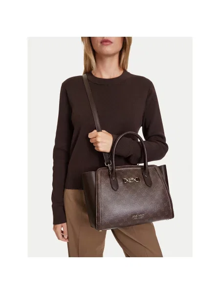 Kabelka Nine West hnědá