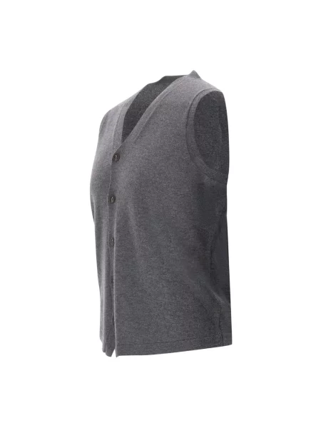 Sweter Kangra wełniany szary