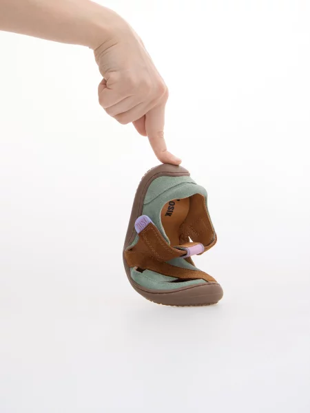 Детские сандалии Osik Barefoot зеленые