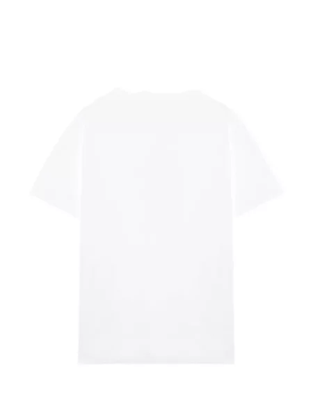 Tricou Maison Margiela cu autograf alb
