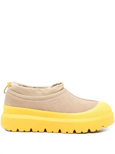 Sneakerși Ugg din piele de căprioară cu platformă slip-on