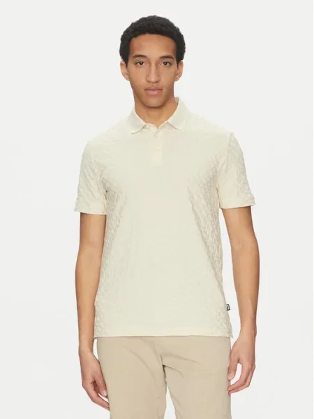 BOSS Tricou polo H-Pack 80 bej