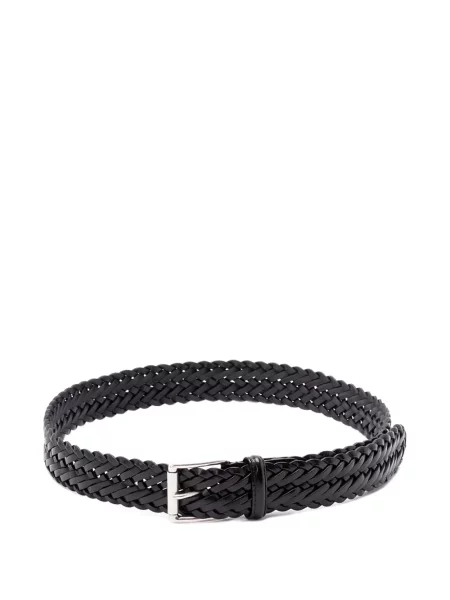 Curea Anderson's din piele negru
