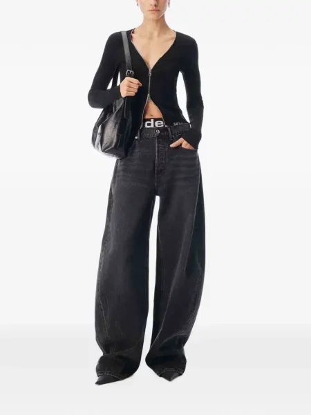 Cardigan Alexander Wang tricotate negru
