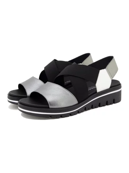 Pantofi Piesanto argintiu