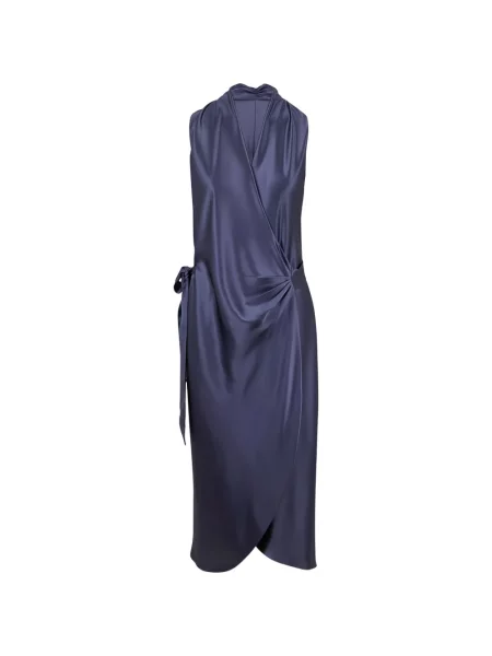 Rochie midi Peter Cohen fără mâneci plic albastru
