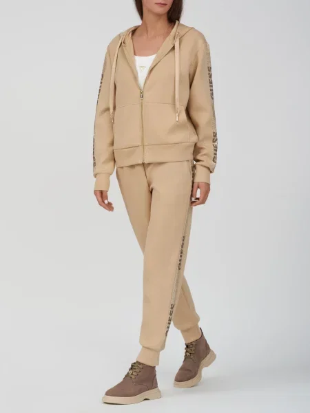 Спортивна кофта Guess бежева