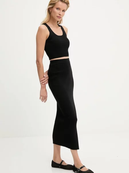 Top i suknja Answear Lab crna