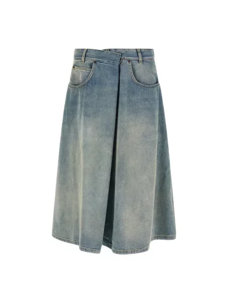 Spódnica jeansowa Maison Margiela niebieska