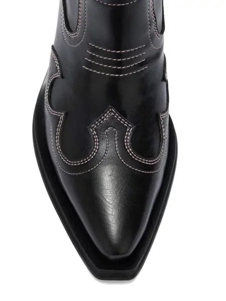 Botine Ganni negru