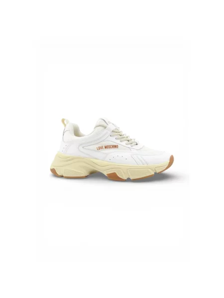 Sneakersy Love Moschino białe
