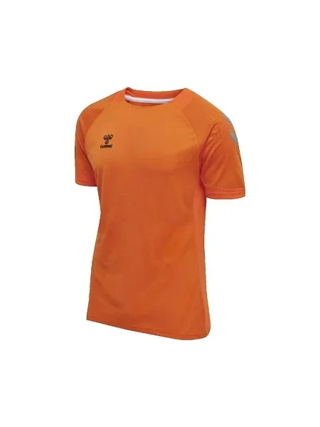 Tricou Hummel din jerseu portocaliu