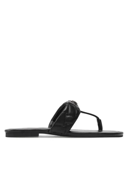 Kurt Geiger Джапанки Kensington T-Bar Sandal черен