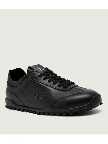 Sportcipők Calvin Klein Low Profile Runner Lth Mg fekete